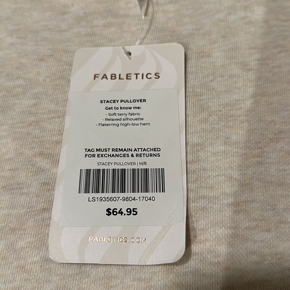 Fabletics Stacey Pullover Sweatshirt NWT - Picture 5 of 7